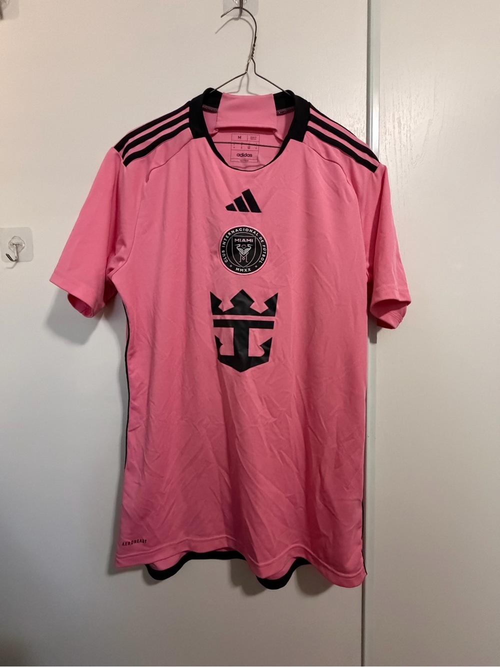 Adidas Men’s Pink Soccer Jersey - Miami MESSI #10